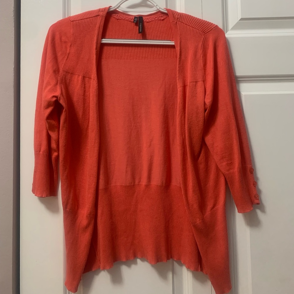 Maurices cardigan - coral